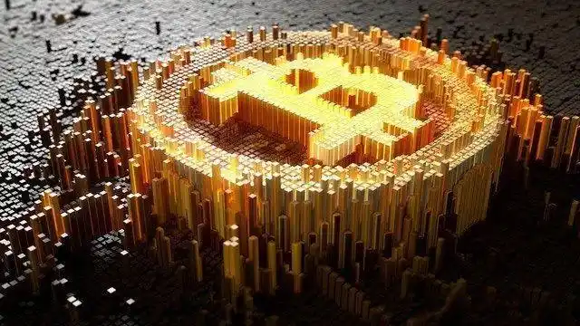 A close view of a powerful Bitcoin mining rig displaying its operational efficiency